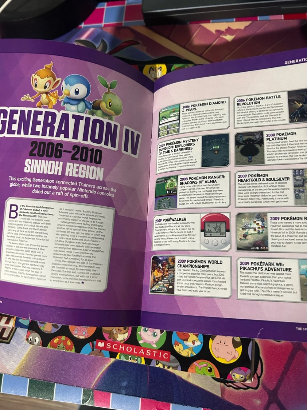Scholastic Pokemon Deluxe Essential Handbooks & The Story Of Pokemon